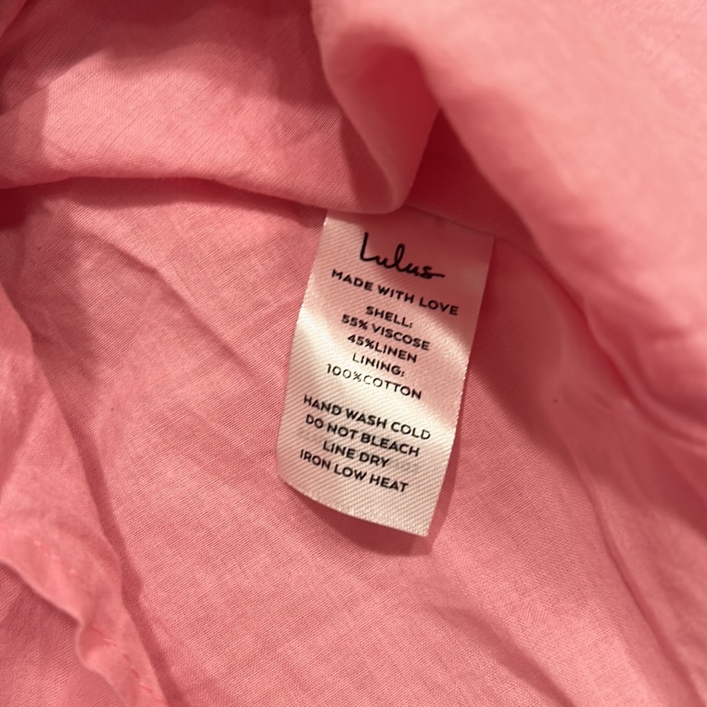 Lulu’s Pink A-Line Mini Dress - Picture 7 of 9